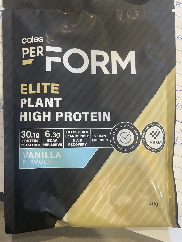 Perform Elite Plant High Protein