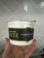 Natural greek yoghurt