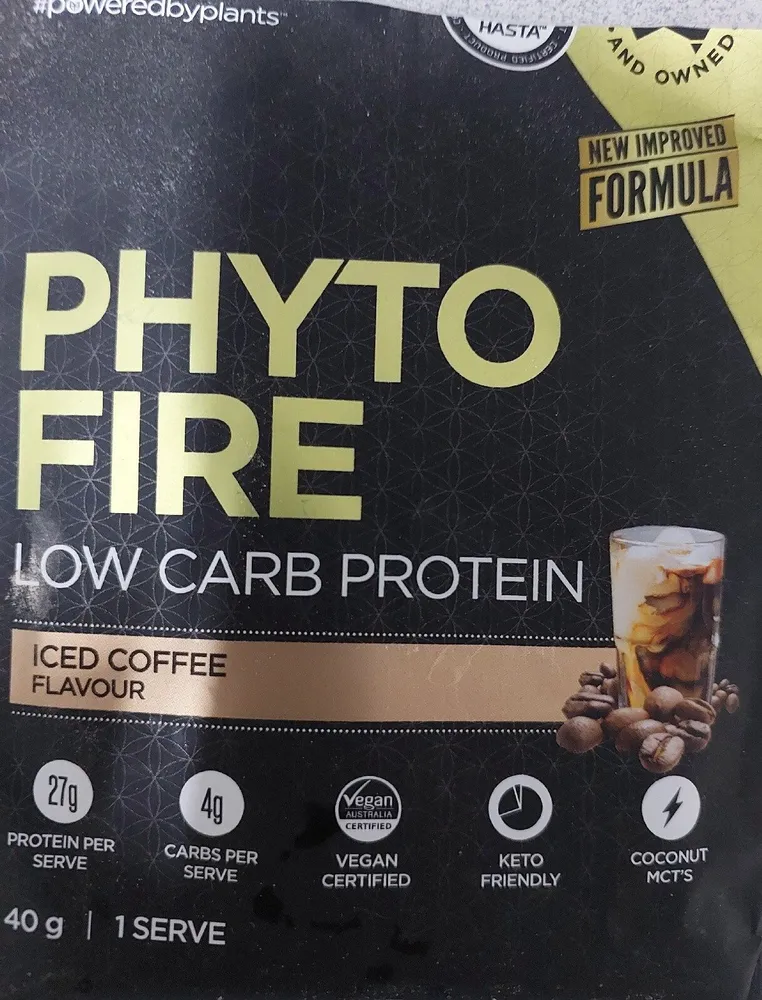 Pĥyto Fire Iced Coffee Low Carb Protein