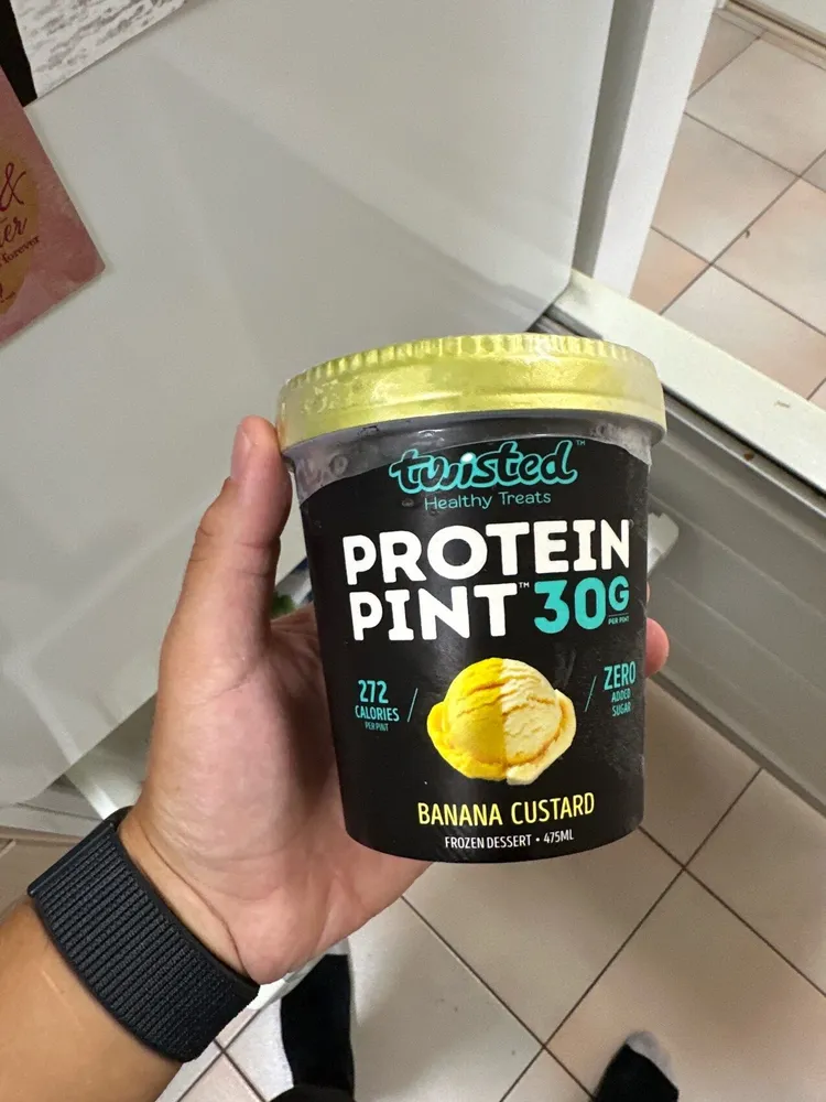 Banana Custard Frozen Dessert