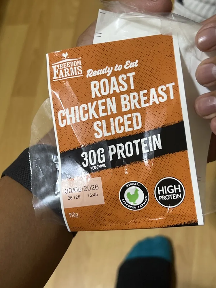 Roast Chicken Breast Sliced