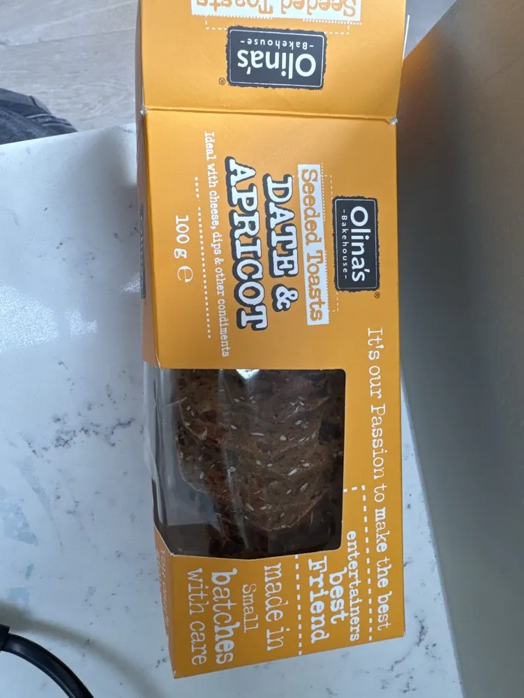 Date And Apricot Seeded Toasts