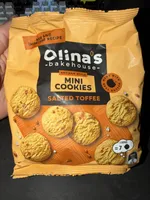 Artisan Style Salted Caramel Mini Cookies