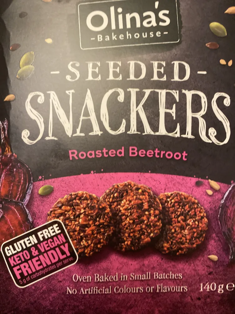 Seeded Snackers Roasted Beetroot