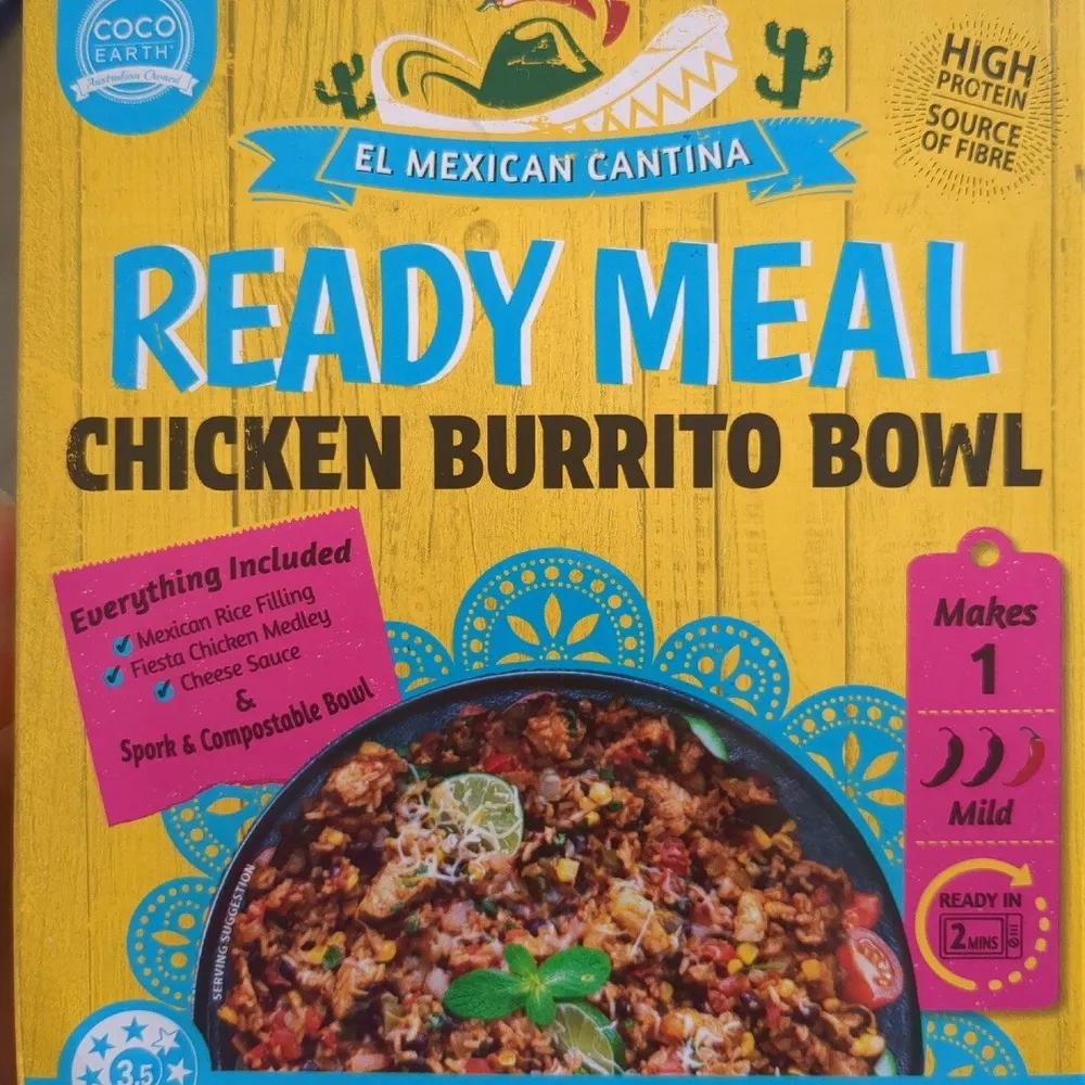 READY MEAL CHICKEN BURRITO BOWL