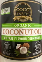 Organic Coconut Oil Neutral Flavour Cooking Oil