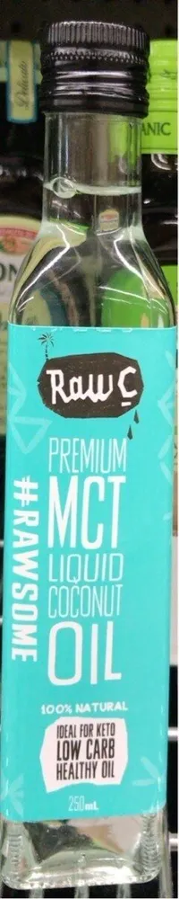 Raw C Premium MCT Liquid Coconut Oil