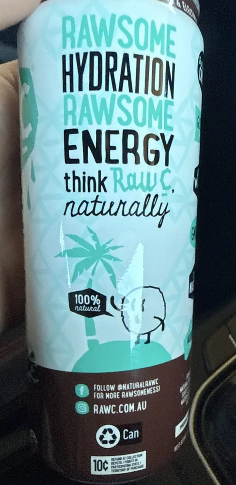 Pure Coconut Water Infused with Chocolate