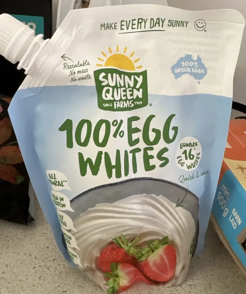 100% EGG WHITES