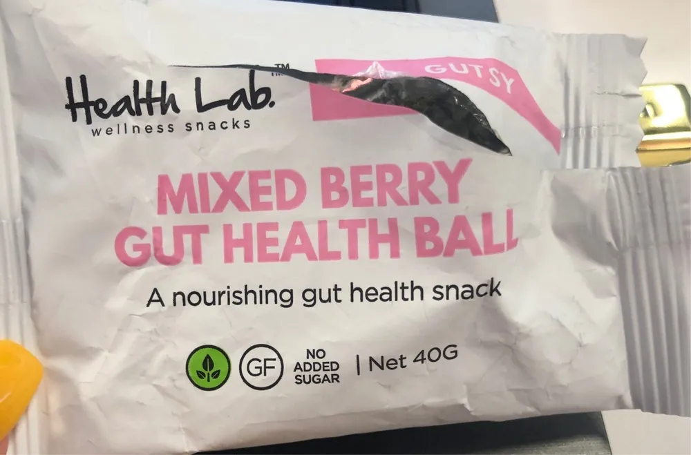 Health lab mixed berry gut health ball