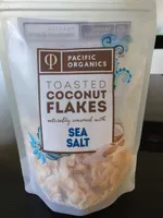 Toasted coconut flakes
