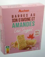 Barres son d'avoine et amandes