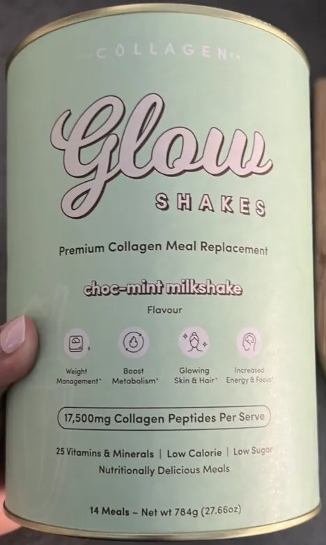 Glow Shakes choc-mint milkshake Flavour