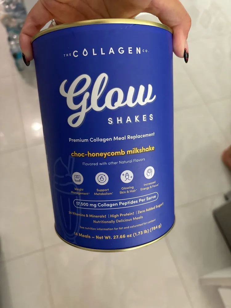 Glow shake choc-honeycomb Milkshake