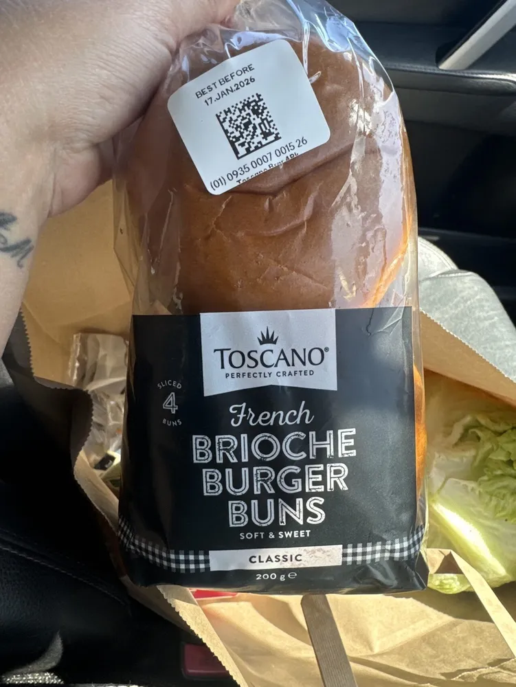French Brioche Burger Buns