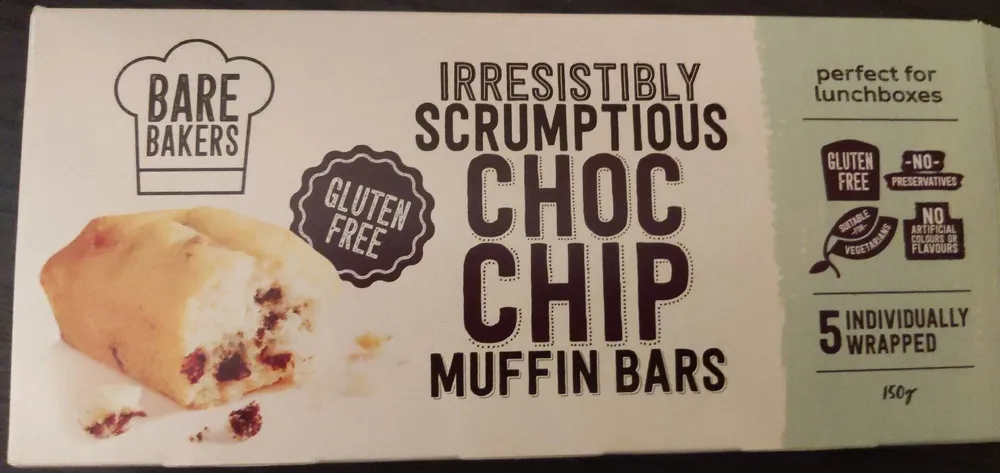 Choc Chip Muffin Bars