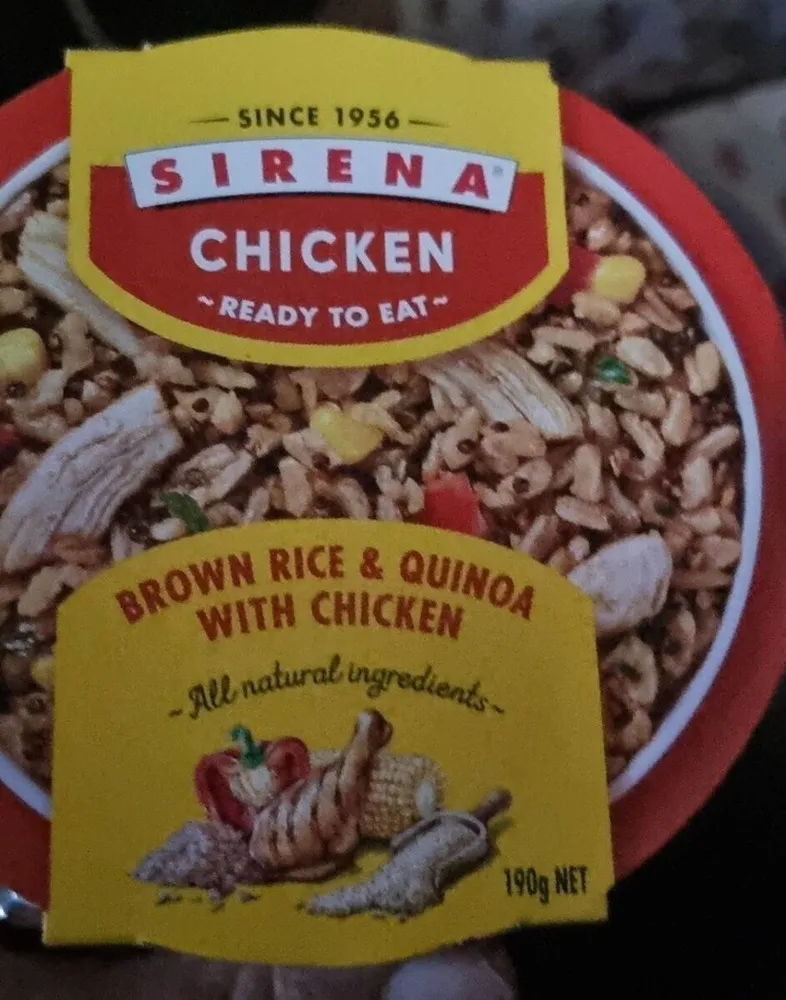 CHICKEN BROWN RICE & QUINOA