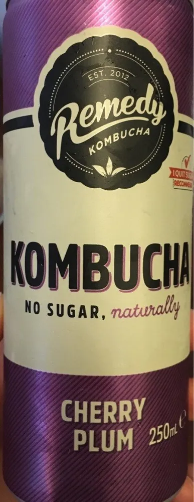 Cherry Plum Kombucha