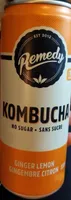 Kombucha Ginger Lemon