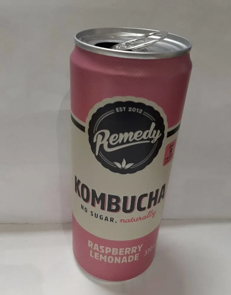Kombucha Raspberry Lemonade