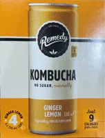 Ginger Lemon Kombucha