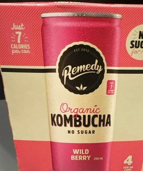Organic Kombucha Wild Berry