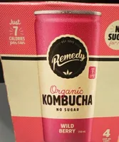 Organic Kombucha Wild Berry