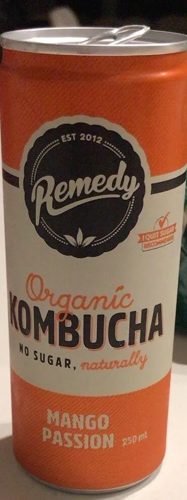 Organic Kombucha Mango Passion