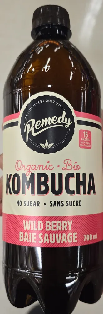 Organic Wild Berry Kombucha