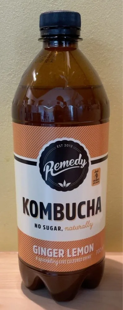 Kombucha Ginger Lemon