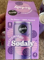 Sodaly Passionfruit Prebiotic Soft Drink