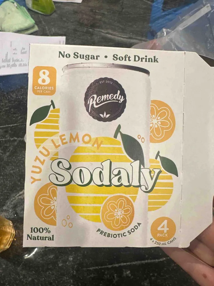 Sodaly Yuzu Lemon