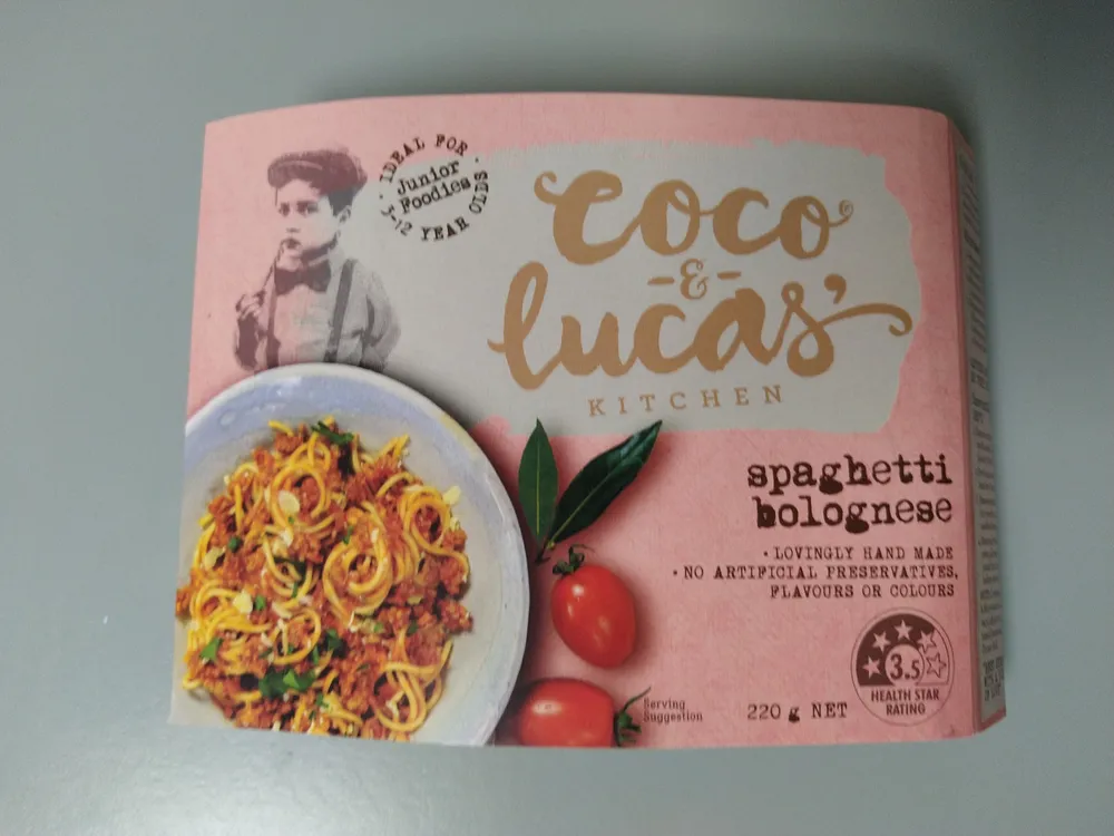 coco and lucas spaghetti bolognese