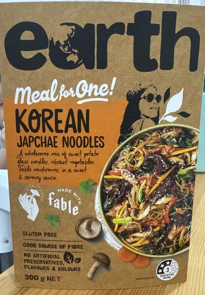Korean Japchae Noodles