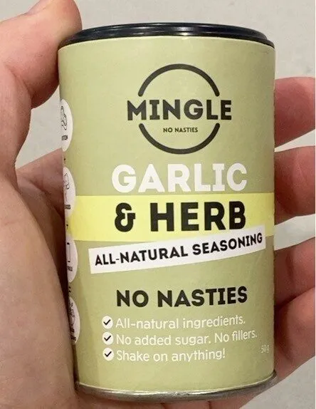 Garlic and herb seasoning
