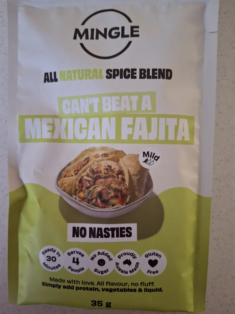 MEXICAN FAJITA ALL NATURAL RECIPE BASE