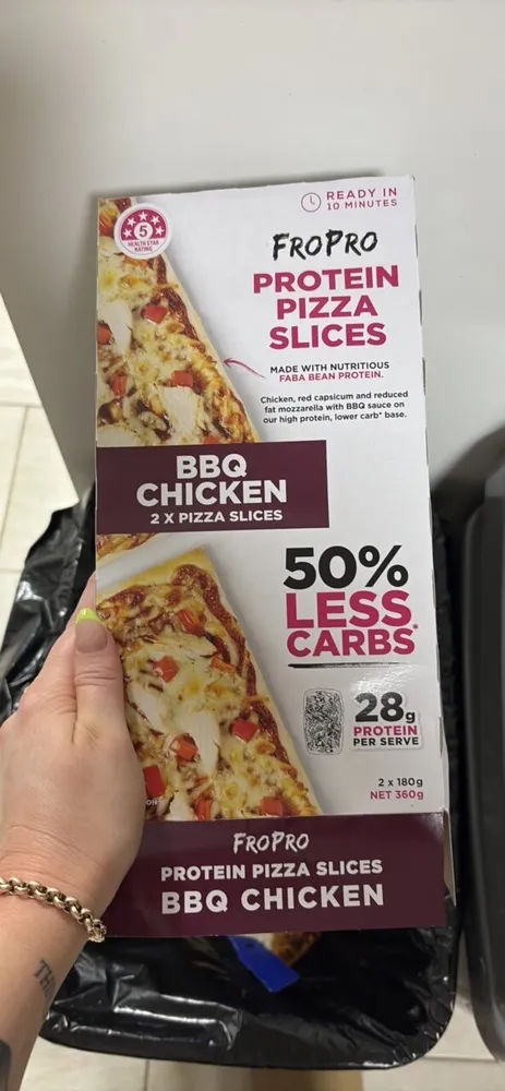 BBQ Chicken Protein Pizza Slices
