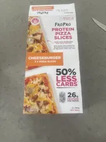 Cheeseburger FroPro Protein Pizza Slices