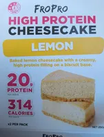 High Protein Cheesecake Lemon