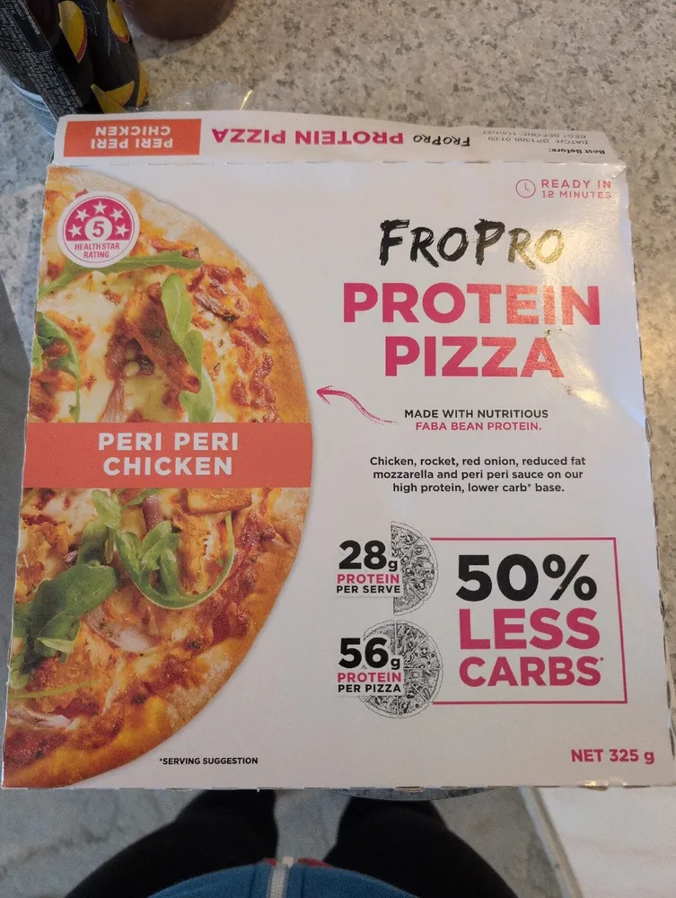 PERI PERI CHICKEN PROTEIN PIZZA