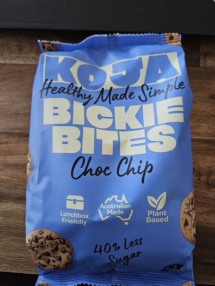 Choc Chip Bickie Bites