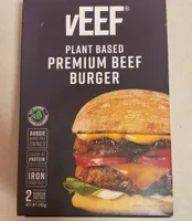 Veed Plant Bases Premium Beef Burger