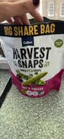 Harvest Snaps Baked Pea Crisps Salt & Vinegar