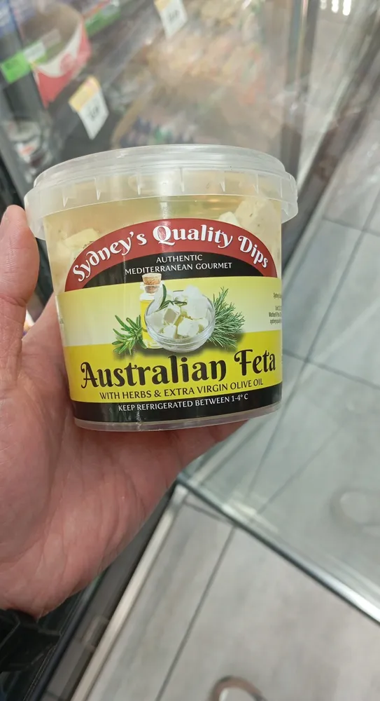 Australian Feta with Herbs & Extra Virgin Olive Oil
