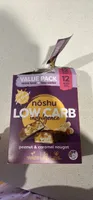nōshu LOW CARB indulgence peanut & caramel nougat