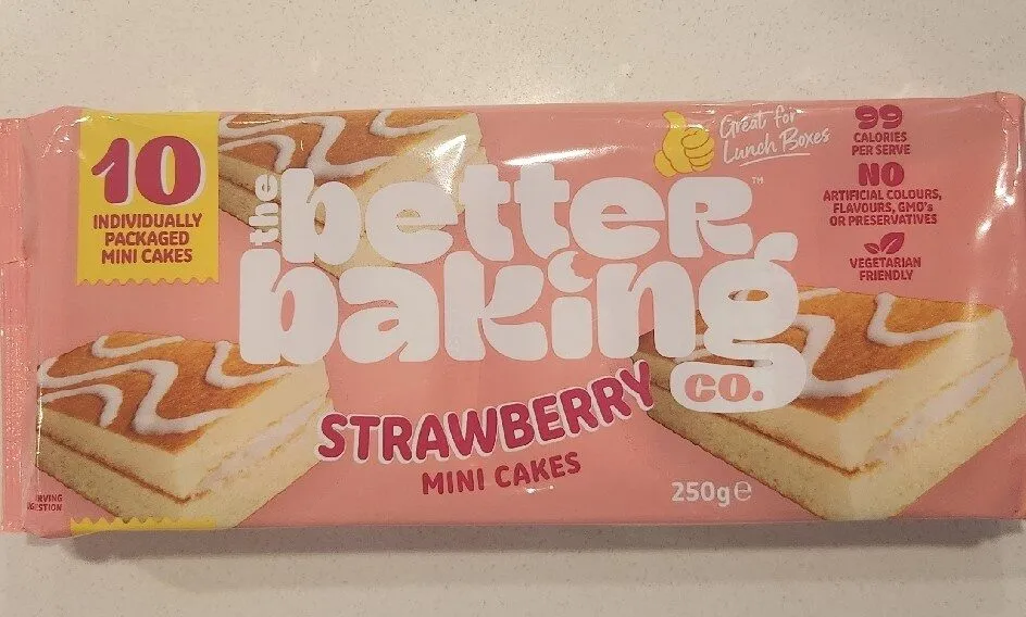 Strawberry Mini Cakes