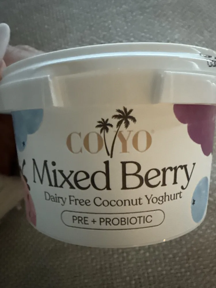 Dairy Free Mixed Berry Yoghurt