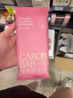 Shredded Coconut & Goji Berries Maple Moon Carob Bar All Organic
