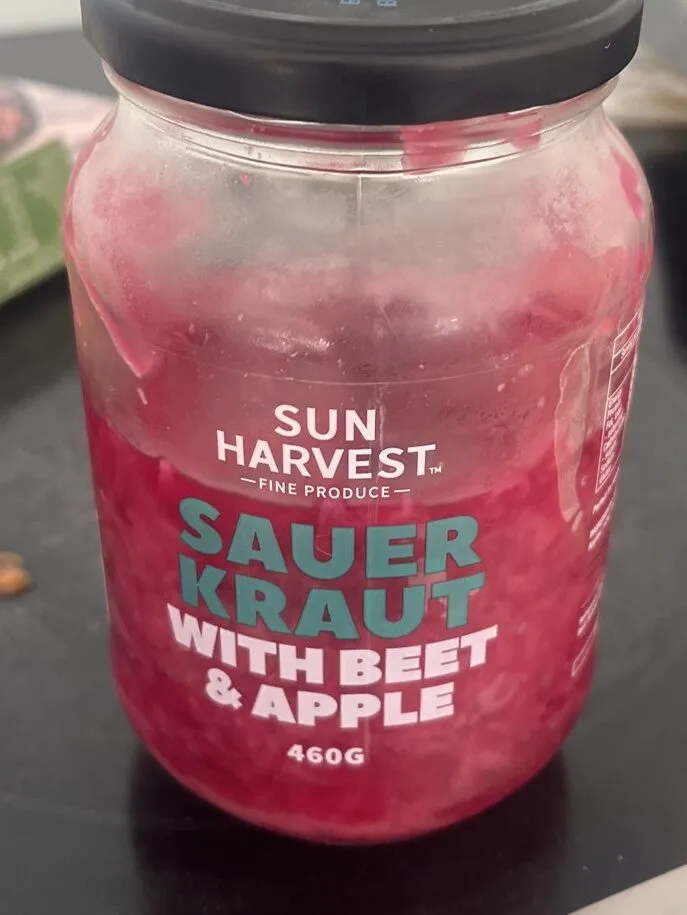 Sauerkraut with Beet & Apple