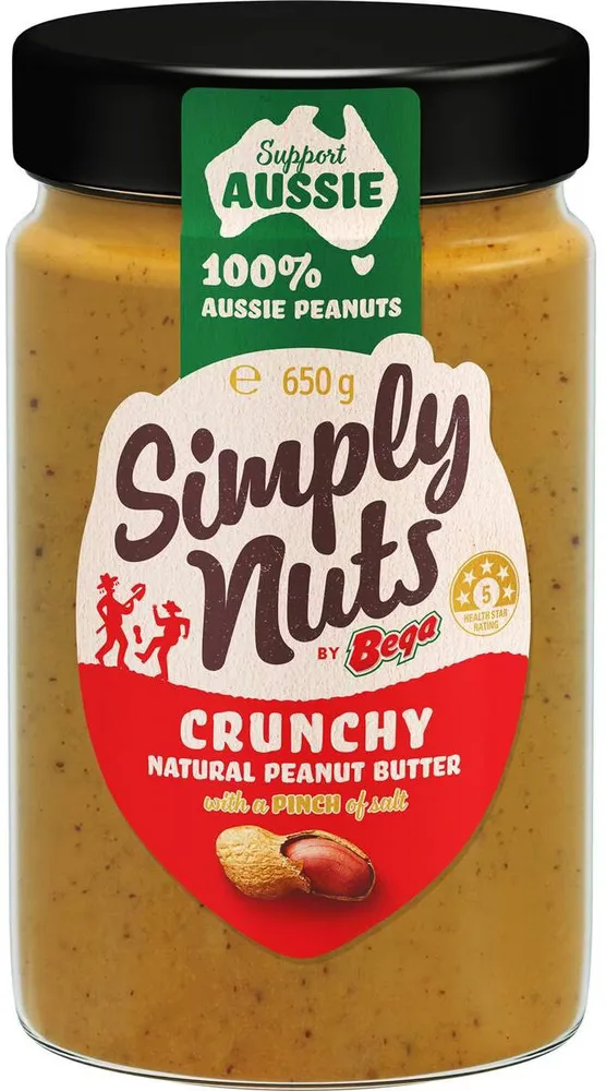 Simply Nuts Crunchy Peanut Butter